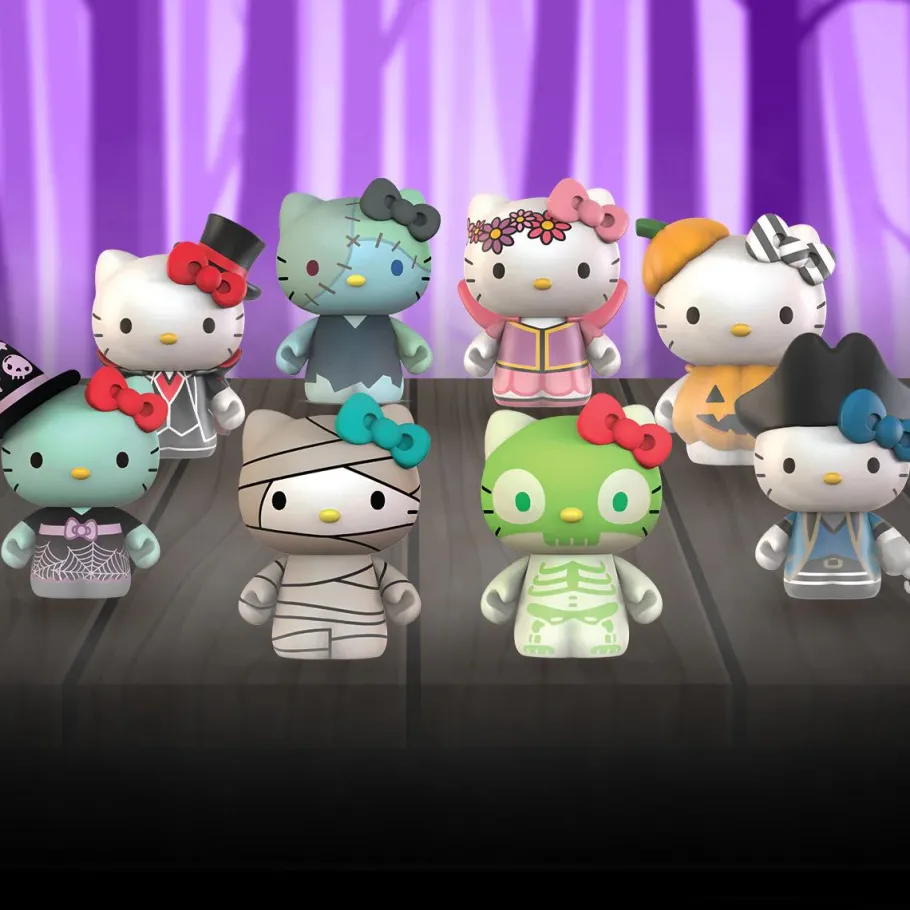 Designer Vinyl>Hello Kitty - Vampire Halloween Mini Vinyl Figure
