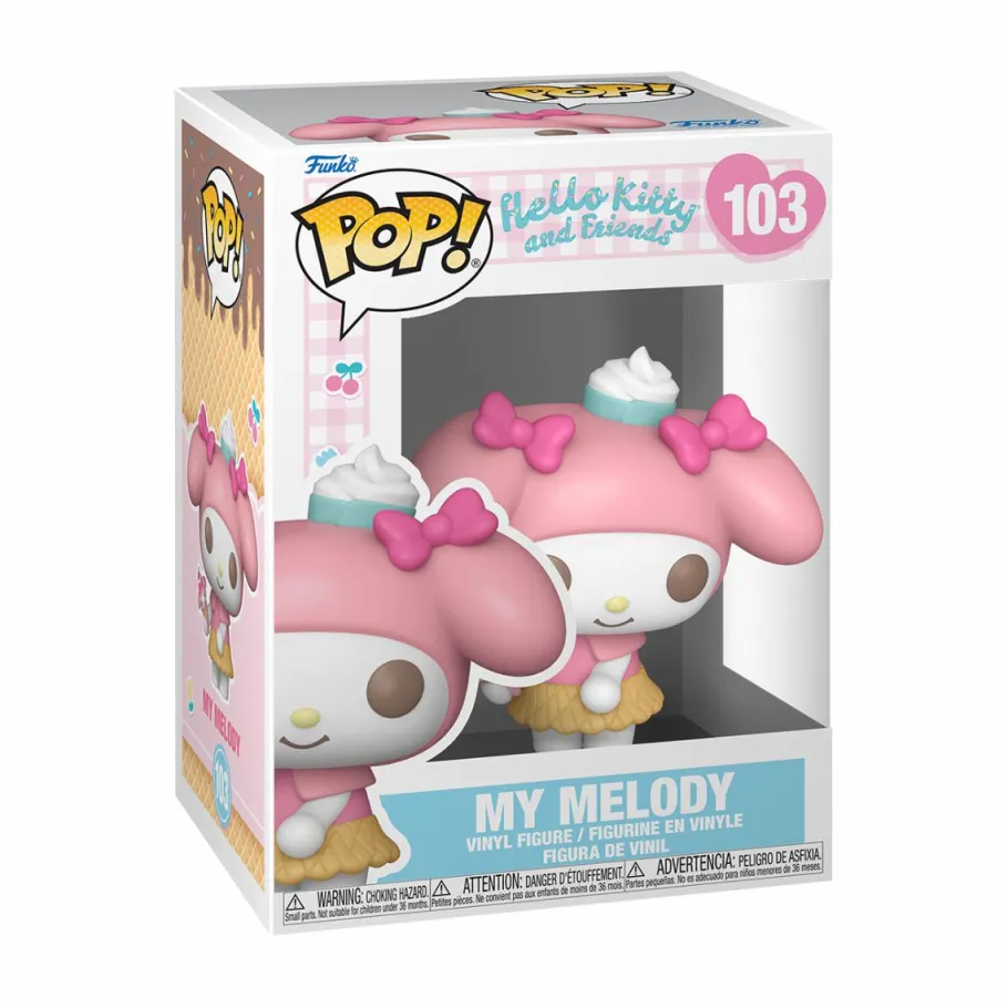 Standard Pop!>Sanrio Hello Kitty and Friends - My Melody with Ice Cream Pop! Vinyl Figure