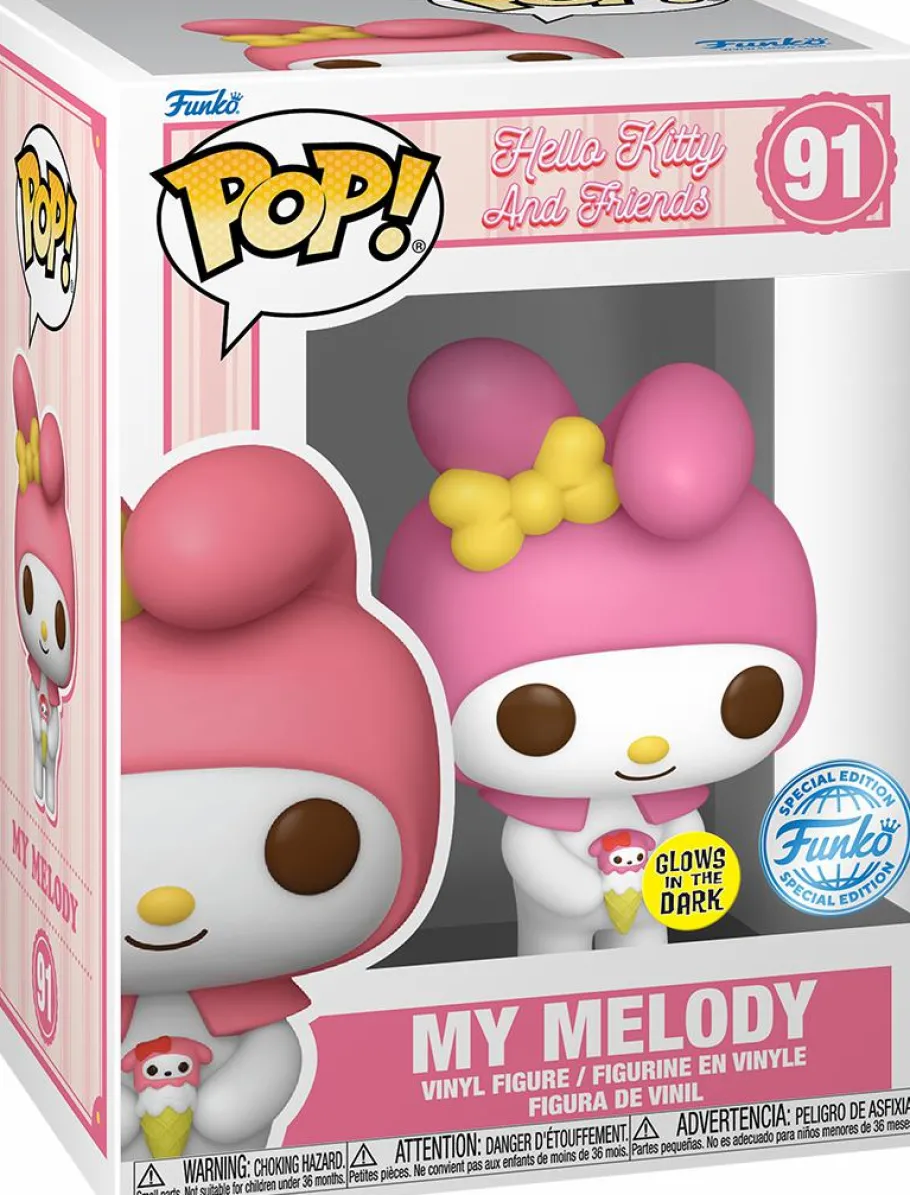 Standard Pop!>Hello Kitty and Friends - My Melody Glow-in-the-Dark Pop! Vinyl Figure