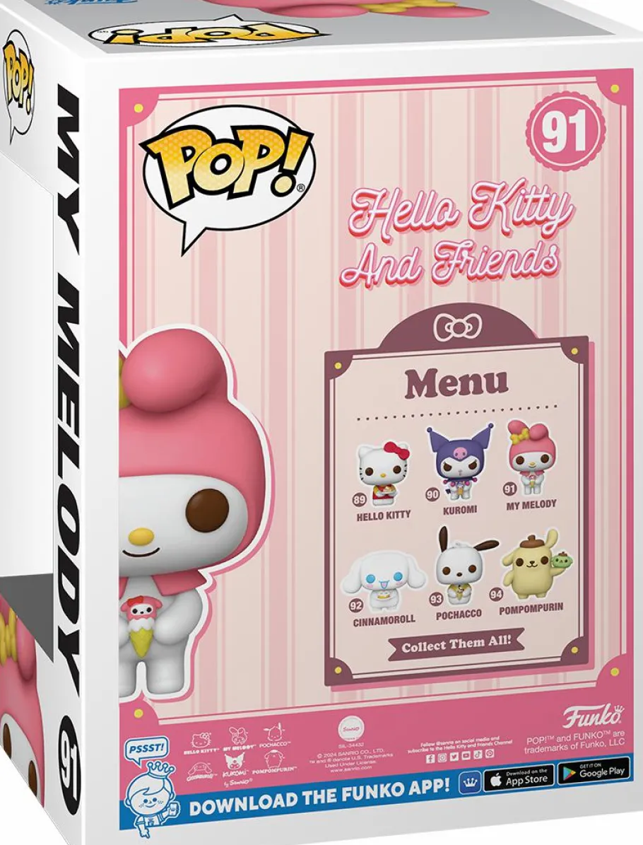 Standard Pop!>Hello Kitty and Friends - My Melody Glow-in-the-Dark Pop! Vinyl Figure