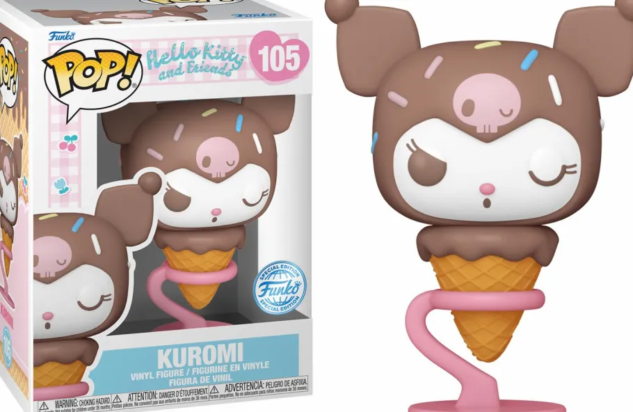 Standard Pop!>Sanrio Hello Kitty and Friends - Kuromi as Ice Cream Cone Pop! Vinyl Figure