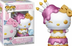 Standard Pop!>Hello Kitty : 50th Anniversary - (In Cake) Diamond Glitter Pop! Vinyl Figure