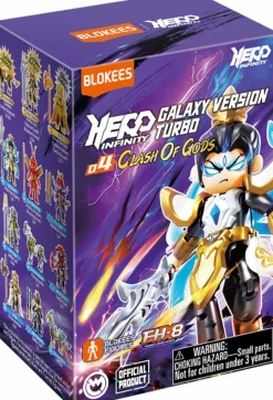 Designer Vinyl>Transformers Hero Infinity - Galaxy Version Turbo 04 Clash of Gods Blind Box Articulated Model Kit (Display of 9)