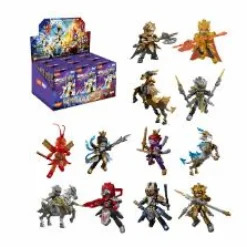Designer Vinyl>Transformers Hero Infinity - Galaxy Version Turbo 04 Clash of Gods Blind Box Articulated Model Kit (Single Unit)