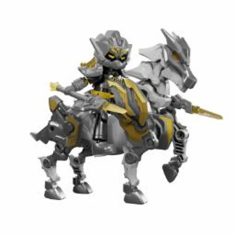 Designer Vinyl>Transformers Hero Infinity - Galaxy Version Turbo 04 Clash of Gods Blind Box Articulated Model Kit (Single Unit)