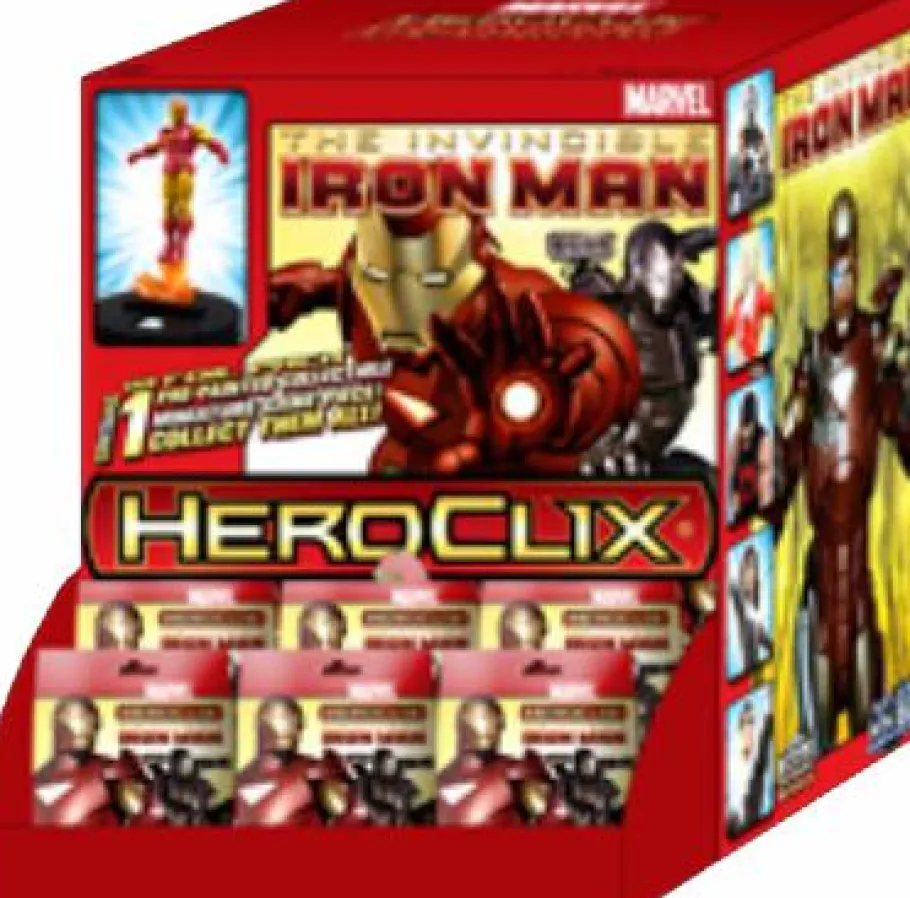Blind Box>Iron Man Heroclix - - Invincible Gravity Feed Single Blind Bag