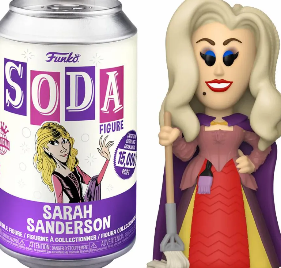 Designer Vinyl>Hocus Pocus (1993) - The Sanderson Sisters SODA Vinyl Figure in Collector Can Bundle (Set of 3) (International Edition)