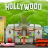 Die-Cast Figures>Jada Toys Hollywood 100 - Hollywood Sign 100th Anniversary featuring the Walk of Fame Nano Scene 1.65" Scale Die-Cast Diorama