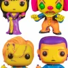 Pop! Bundles>Horror Classics - Chucky, Elvira, Pennywise & Michael Myers Blacklight Pop! Vinyl Bundle (Set of 4)