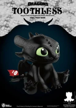 Designer Vinyl>How to Train Your Dragon - Toothless 13" Vinyl Piggy Bank