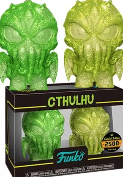 Designer Vinyl>H. P. Lovecraft HP Lovecraft - Cthulhu Yellow and Green XS Hikari Vinyl Figure 2-Pack