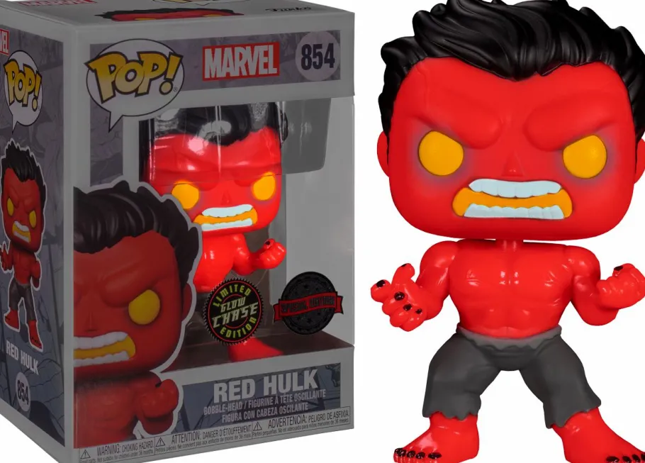 Standard Pop!>The Hulk Hulk - Red Hulk Pop! Vinyl Figure
