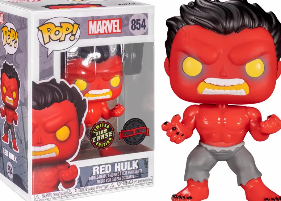 Standard Pop!>The Hulk Hulk - Red Hulk Pop! Vinyl Figure