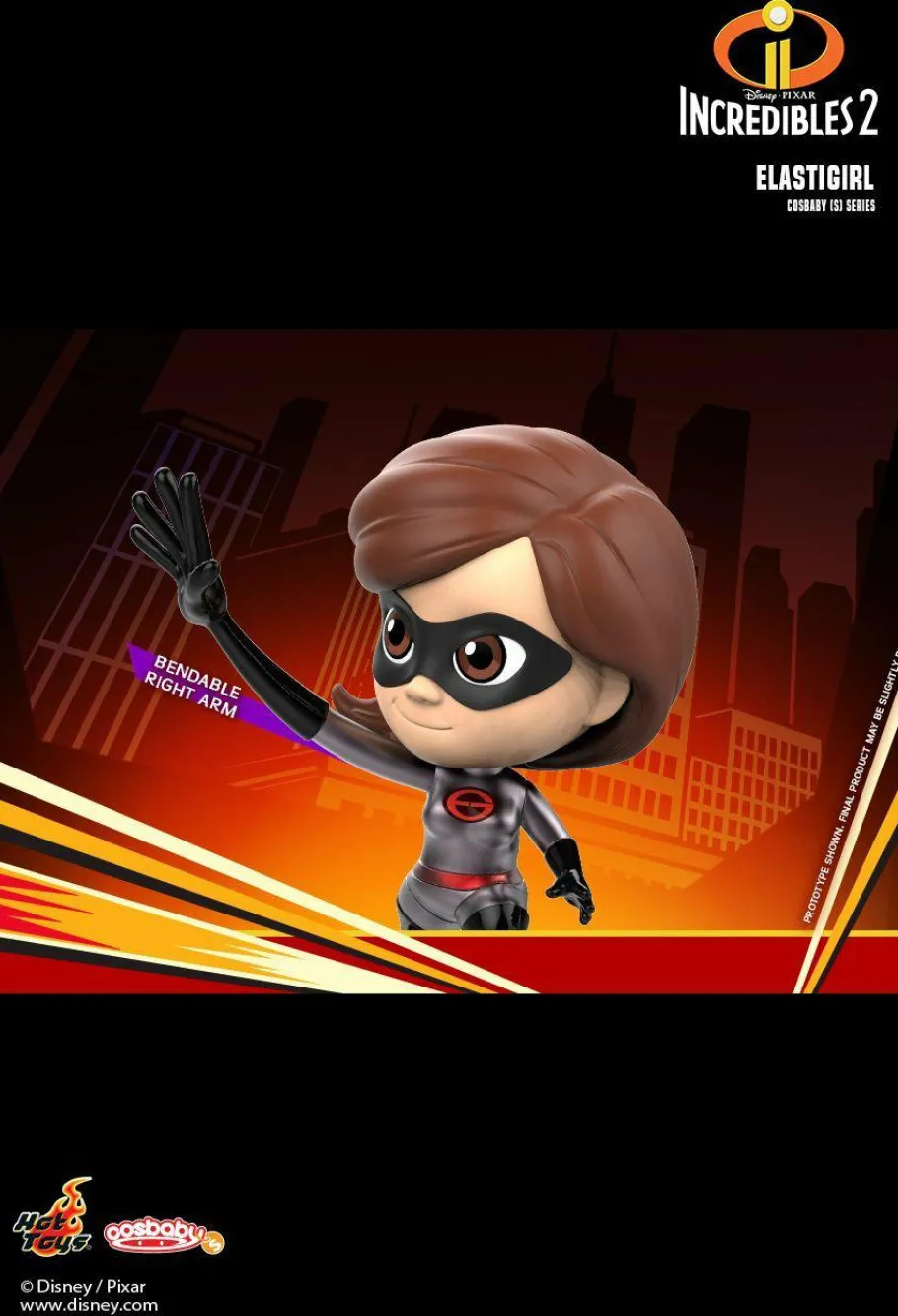 Cosbaby>The Incredibles Incredibles 2 - Elastigirl Cosbaby 5” Hot Toys Bobble-Head Figure