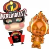 Cosbaby>The Incredibles Incredibles 2 - Movbi & Jack-Jack Cosbaby 3.5-5” Hot Toys Bobble-Head Figure 2-Pack