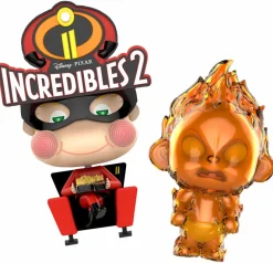 Cosbaby>The Incredibles Incredibles 2 - Movbi & Jack-Jack Cosbaby 3.5-5” Hot Toys Bobble-Head Figure 2-Pack