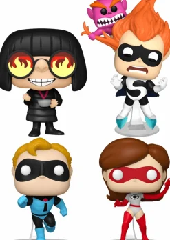 Pop! Bundles>The Incredibles Incredibles: 20th Anniversary - Super Suits Pop! Vinyl Bundle (Set of 4)