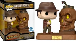Pop! Deluxe>Indiana Jones - Professor Indy, Indy in Tuxedo & Indy with Sankara Stones Light Up Deluxe Pop! Vinyl Bundle (Set of 3)