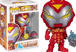 Standard Pop!>Marvel Infinity Warps - Iron Hammer with Mjolnir Glow in the Dark Pop! Vinyl Figure