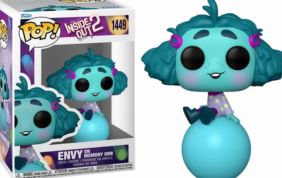 Standard Pop!>Inside Out 2 - Envy on Memory Orb Pop! Vinyl Figure