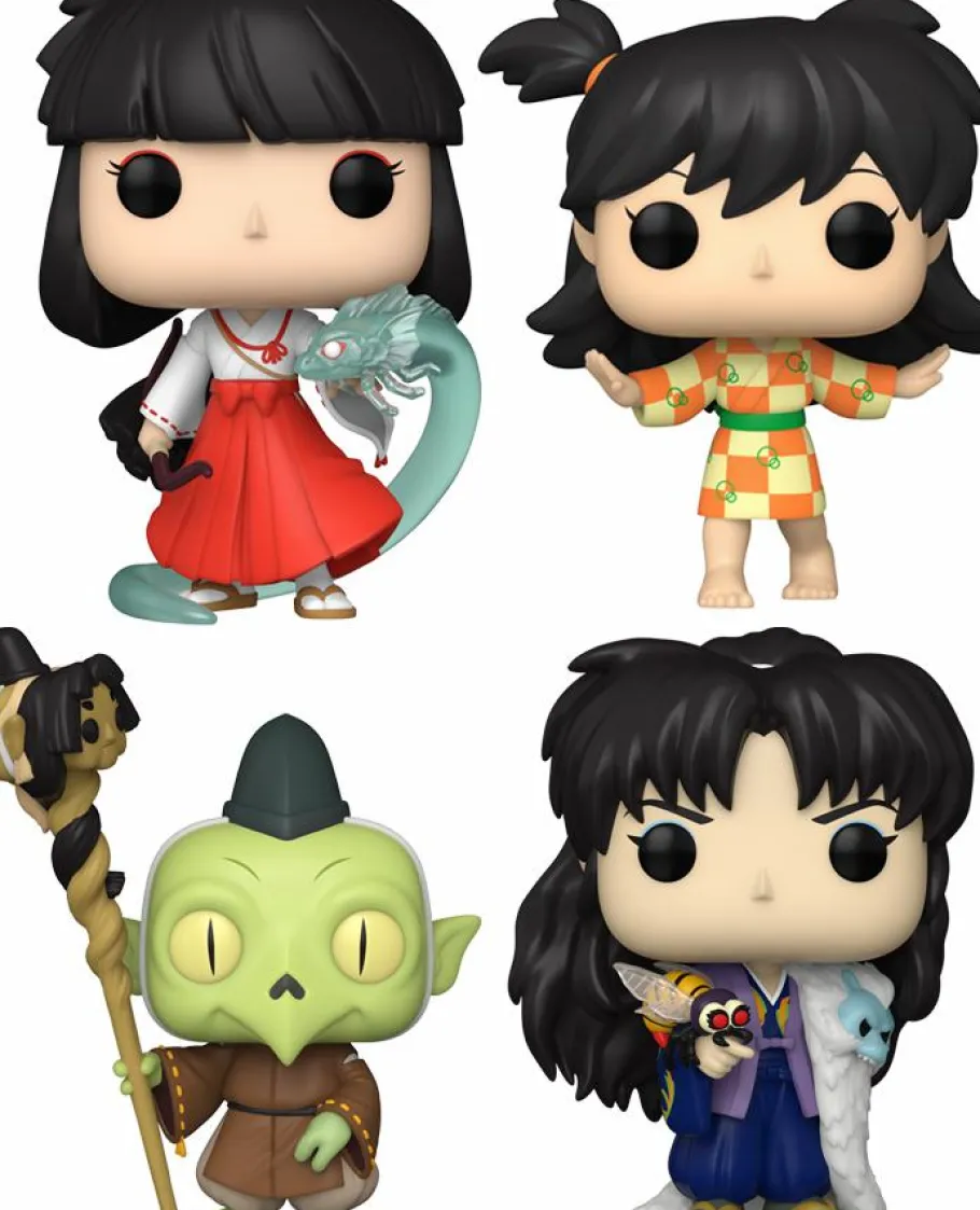Pop! Bundles>Inuyasha - Sengoku Pop! Vinyl Figure Bundle (Set of 4)
