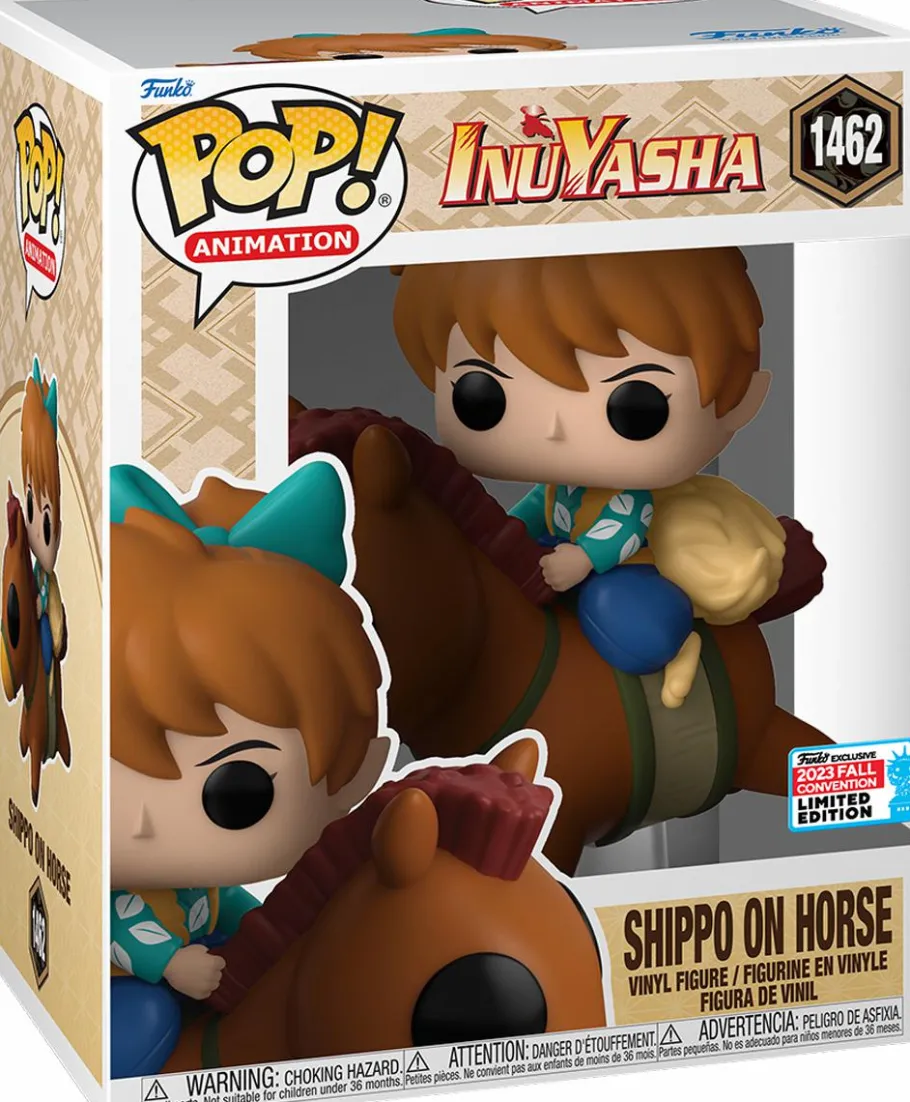 Funko Convention Exclusives>Inuyasha - Shippo on Horse 6" Super Sized Pop! Vinyl Figure (2023 Fall Convention Exclusive)