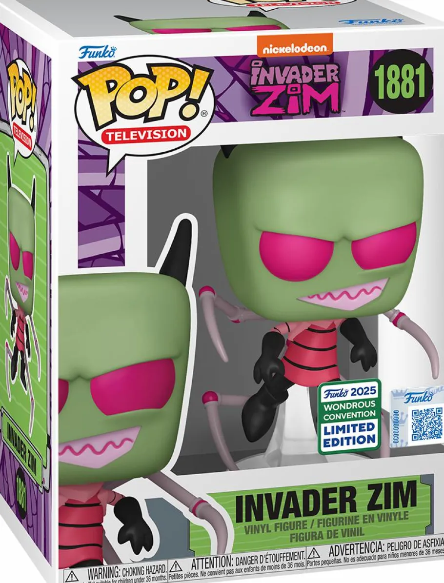 Funko Convention Exclusives>Invader Zim - with Spider Legs Pop! Vinyl Figure (2025 Wondrous Convention Exclusive)