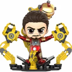 Designer Vinyl>Iron Man 2 - Mark IV With Suit-Up Gantry Cosbaby (S) Hot Toys Figure