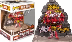 Pop! Deluxe>Iron Man - Graffiti Deco Deluxe Pop! Vinyl Figure