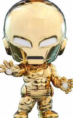 Designer Vinyl>Iron Man - Metallic Gold Armour Cosbaby (S) Hot Toys Figure