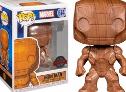 Standard Pop!>Iron Man - Wood Deco Pop! Vinyl Figure