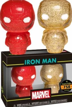 Designer Vinyl>Iron Man - Red & Gold XS Hikari Vinyl Figure 2-Pack