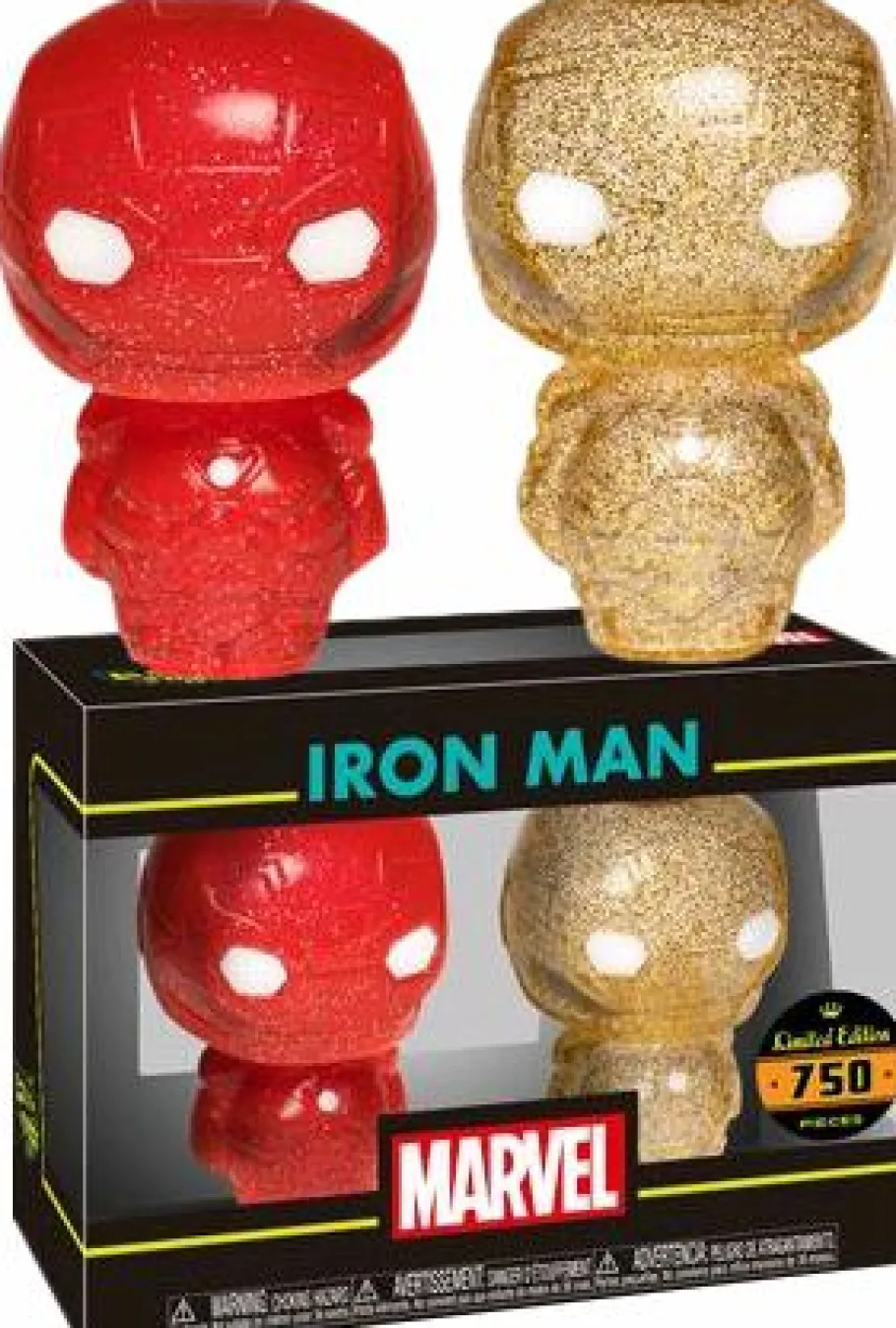 Designer Vinyl>Iron Man - Red & Gold XS Hikari Vinyl Figure 2-Pack
