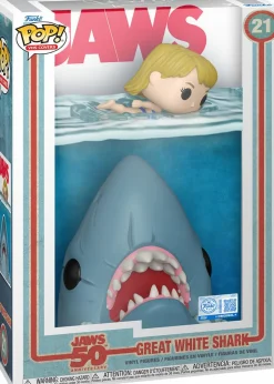 Pop! Covers>Jaws - Great White Shark Pop! Covers Vinyl Figure