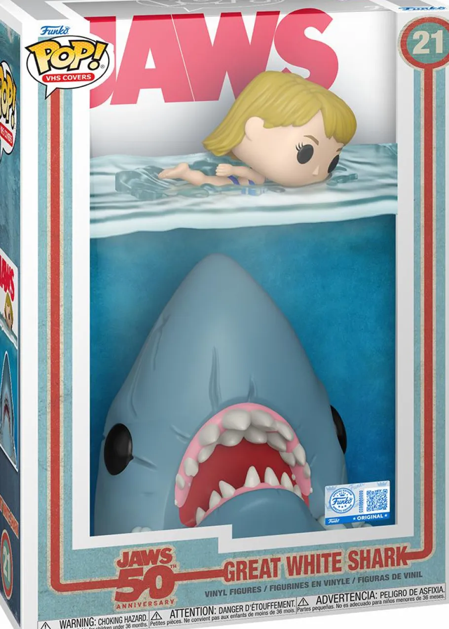 Pop! Covers>Jaws - Great White Shark Pop! Covers Vinyl Figure