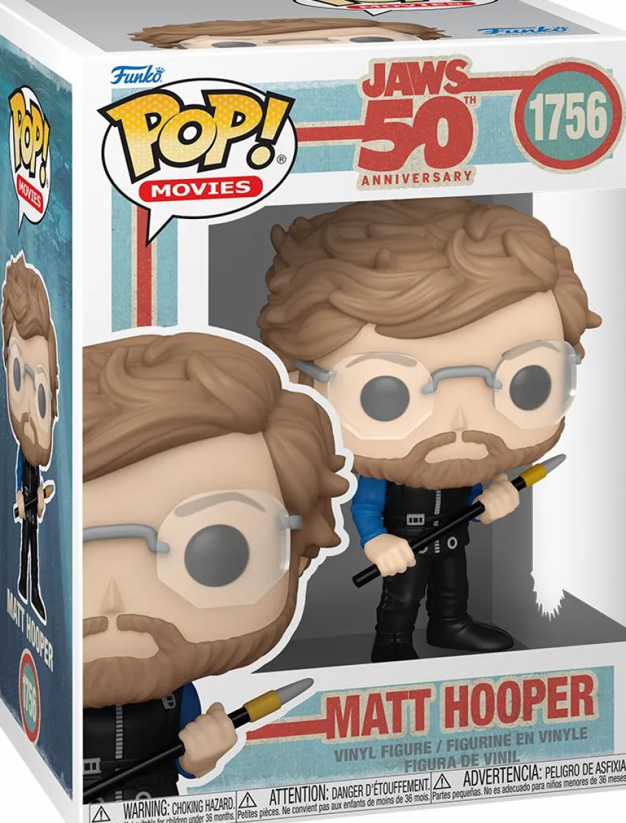 Standard Pop!>Jaws - Matt Hooper 50th Anniversary Pop! Vinyl Figure