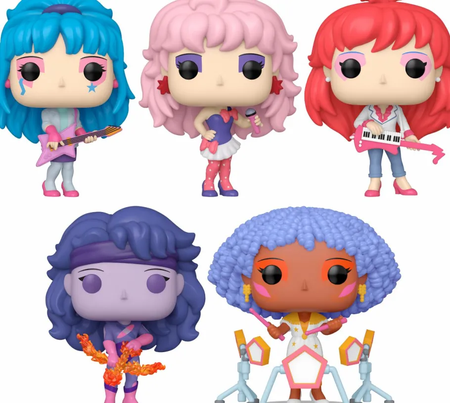 Pop! Bundles>Jem and the Holograms - Truly Outrageous Pop! Vinyl Figure Bundle (Set of 5)