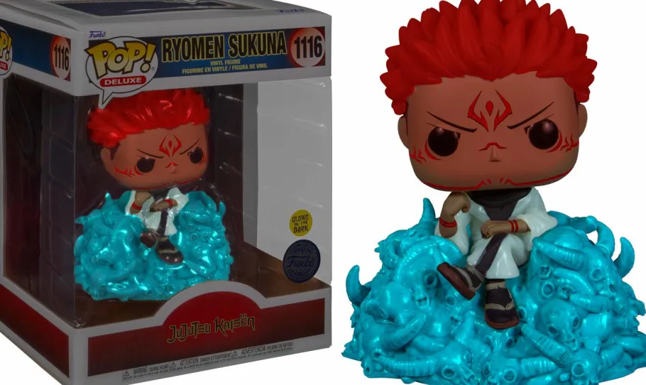 Pop! Deluxe>Jujutsu Kaisen - Ryomen Sukuna Glow in the Dark Deluxe Pop! Vinyl Figure