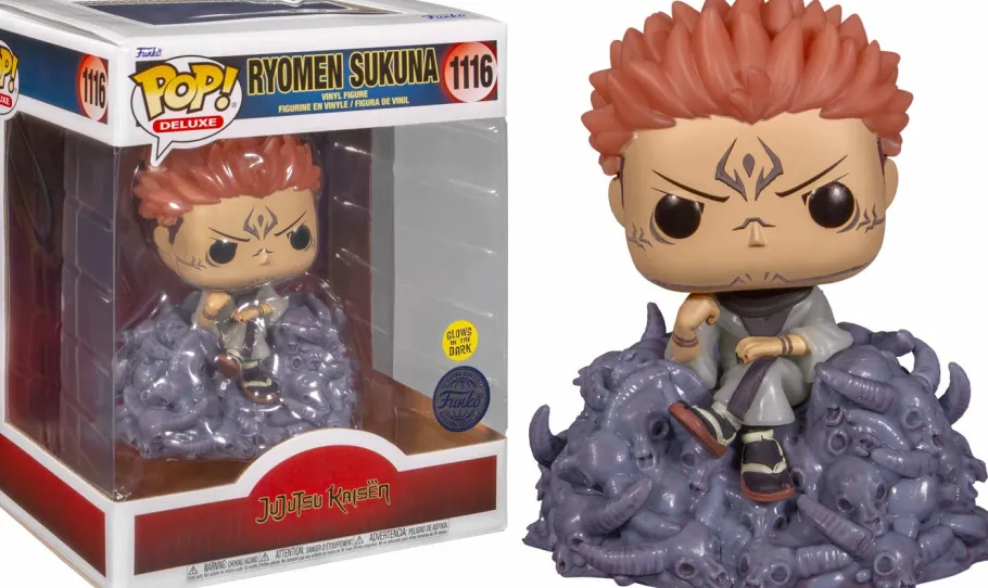 Pop! Deluxe>Jujutsu Kaisen - Ryomen Sukuna Glow in the Dark Deluxe Pop! Vinyl Figure
