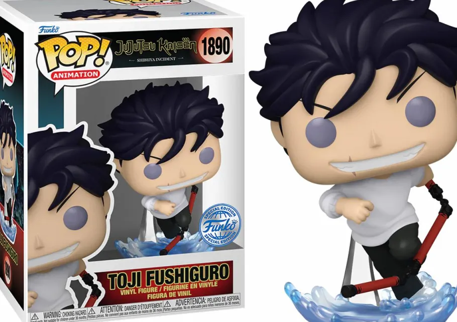 Collector & Mystery Boxes>Jujutsu Kaisen - Toji Fushiguro (Possessed) Mystery Box (Includes Toji & 3 Exclusive Pop! Vinyl Figures)