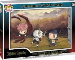 Pop! Moments>Jujutsu Kaisen - Yuji Itadori, Aoi Todo & Hanami Deluxe Pop! Moment Vinyl Figure