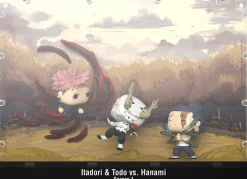 Pop! Moments>Jujutsu Kaisen - Yuji Itadori, Aoi Todo & Hanami Deluxe Pop! Moment Vinyl Figure