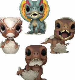 Pop! Bundles>Jurassic Park - Don't Count Your Eggs Pop! Vinyl Bundle (Set of 4)