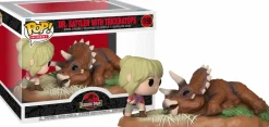 Pop! Moments>Jurassic Park - Dr. Ellie Sattler with Triceratops Movie Moments Pop! Vinyl Figure