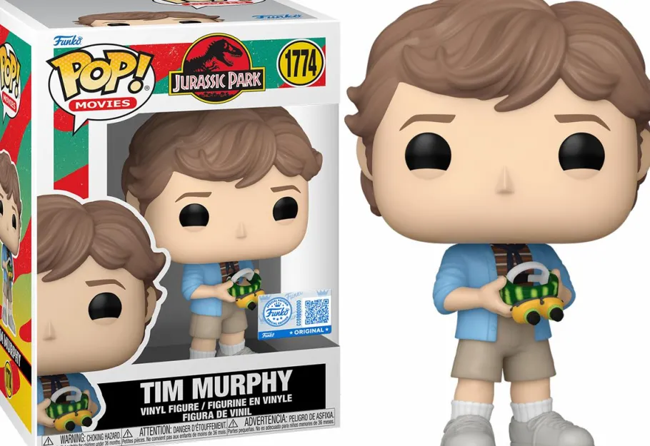 Standard Pop!>Jurassic Park - Tim Murphy with Night Vision Goggles Pop! Vinyl Figure