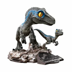 Designer Vinyl>Jurassic World : Dominion - Blue & Beta Velociraptor MiniCo 5” Vinyl Figure
