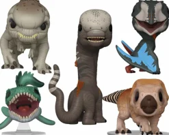 Pop! Bundles>Jurassic World : Rebirth (2025) - Survival is a Long Shot Pop! Vinyl Bundle (Set of 5)