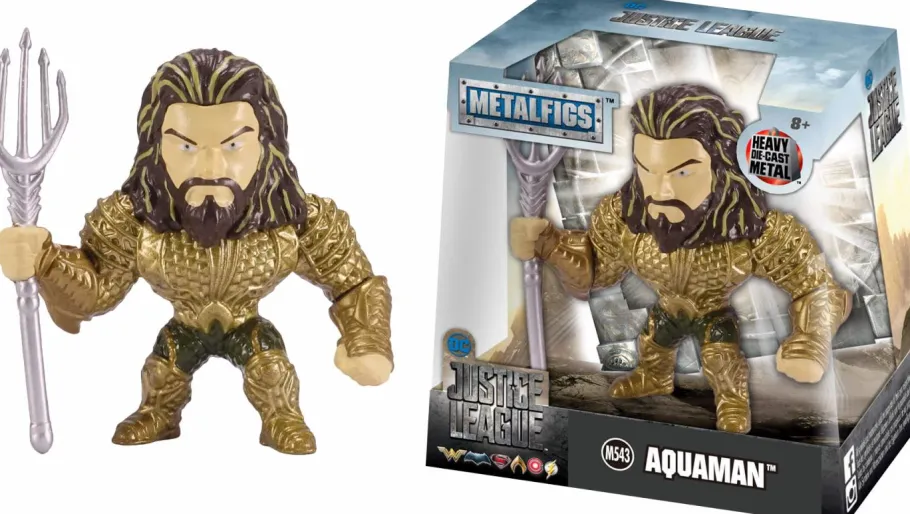 Die-Cast Figures>Justice League (2017) - Windowed Box 2.5” Metals Die-Cast Figure (Single Unit)