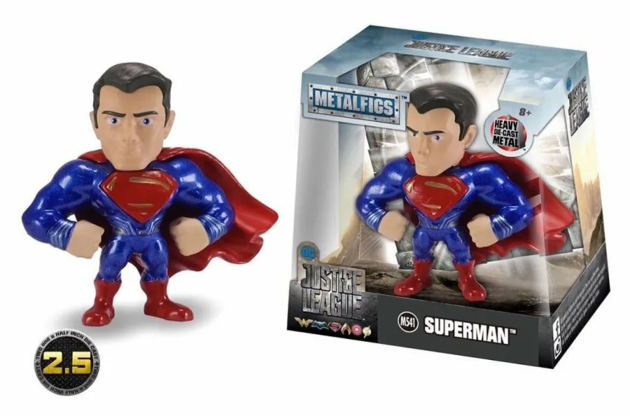 Die-Cast Figures>Justice League (2017) - Windowed Box 2.5” Metals Die-Cast Figure (Single Unit)