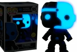 Standard Pop!>Justice League - Cyborg Silhouette Glow in the Dark Pop! Vinyl Figure